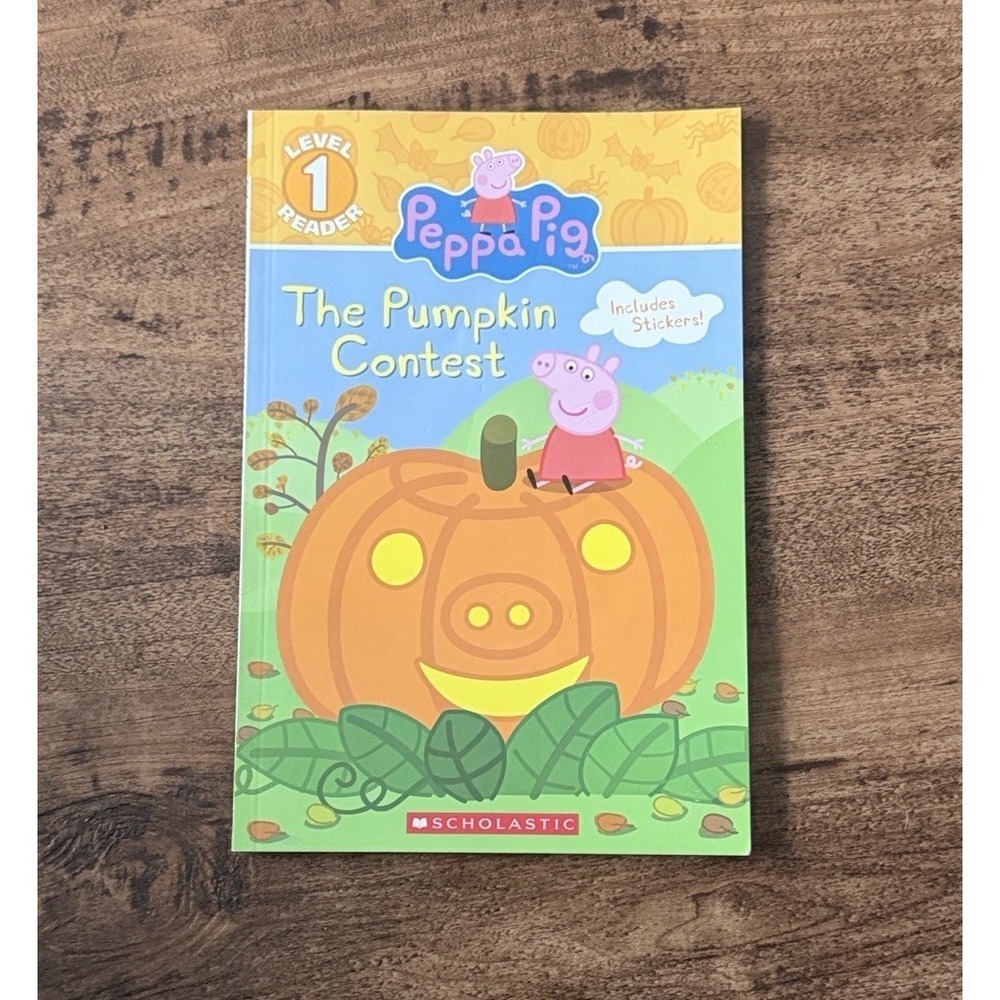 The Pumpkin Contest (Peppa Pig: Level 1 Reader) - Paperback - VERY GOOD